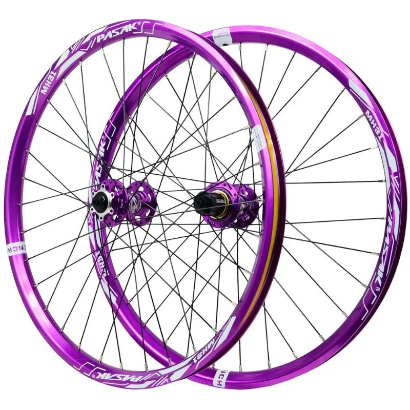 24inch AM DH MTB Aluminum Alloy Wheelset Thru Axle or QR 6 Pawls Hub HG MS XD - Image 4 of 4