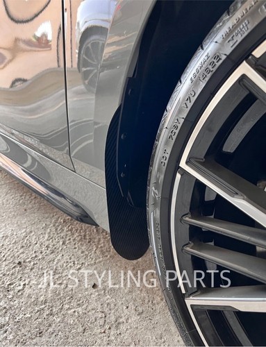 BLACK BMW 1 series F40 F44 Front Mud Flaps Arch Guards M135i & All Other Models - Picture 6 of 6