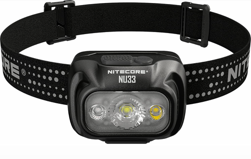 Nitecore NU33 Head Torch 700 Lumen USB-C Rechargeable Triple Light Sources