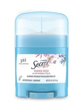 Secret Invisible Solid Antiperspirant and Deodorant, 0.17 Ounce Pack of 3 