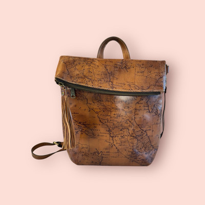 PATRICIA NASH Luzille Tassel Brown Leather Convertible  display picture 2