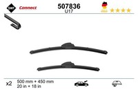 SWF Wischblatt 507836 FüR Daewoo Daihatsu Honda Hyundai Mazda MG Mitsubishi