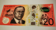1 x AUST POLYMER $20 NOTE - GREAT NOTE!!  UNC.