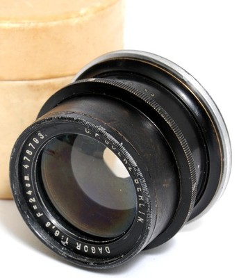 C.P. Goerz Berlin Dagor 6.8/24cm boxed