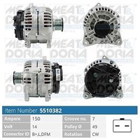 Meat & Doria Generator U.A. FüR Nissan, Opel, Renault