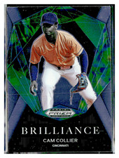 Cam Collier 2022 Panini Prizm Brilliance #BR-CC Reds MLB Prospect