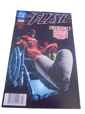 DC Comics The Flash Emergency Stop Part 2 Of 3 # 131 1997 Acceptable