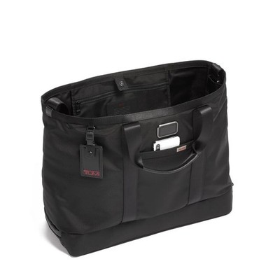   NEW TUMI Alpha 3 Carryall Tote Black 2203152 FXT Ballistic Nylon Business