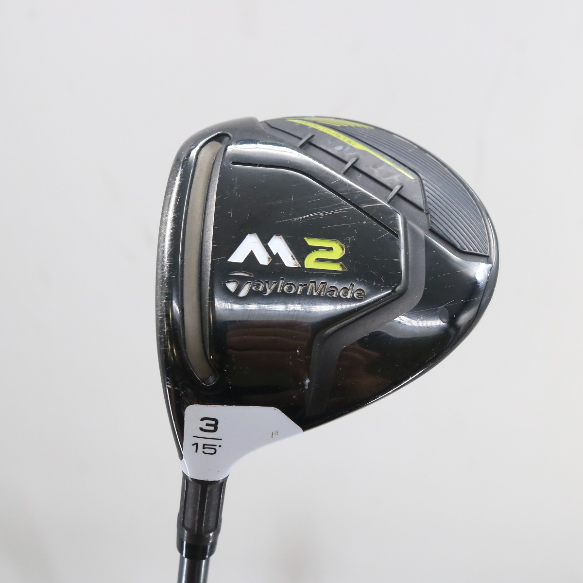TaylorMade M2 Fairway 3 Wood 15 Deg Graphite REAX 65-S Stiff Left TaylorMade M2 Fairway 3 Wood 15 Deg Graphite REAX 65-S Stiff Left