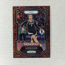 2024 Panini Prizm Monopoly WNBA #7 Alysha Clark Red Classic Icons (A3)