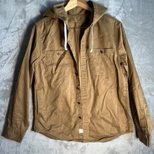 American Eagle Men s Shirt Jacket Shacket Hoo...