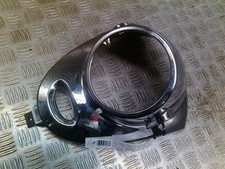 Yamaha Vino 50 Chop Cafe Racer Headlight Head Light Lamp Surround Cover Case Cas