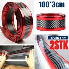 2 Stück Carbon Spezial dick Lack Schutz Folie Auto Radlauf Einstieg Ladekante 3M