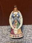 JIM SHORE 2011 "Our Savior is Born" Angel Ornament 4.5" Heartwood Creek Nativity — photo 1