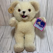 Snuggle Laundry Softener Bear Plush by Russ w Original Tags Vtg 1986 11  Inch V