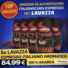 5x 1kg Original Lavazza Espresso Italiano – Aromatico (5kg Bohnen) COFFEE BEANS