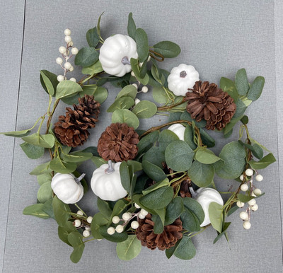 New 67 x 6  Artificial Floral Flowers,Pine,Pumpkin For Party & Home Decor