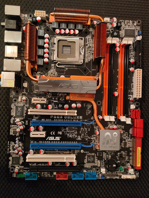 Asus P5E3 Deluxe Socket 775 DDR3 Intel X38 chipset HighEnd 2007 motherboard