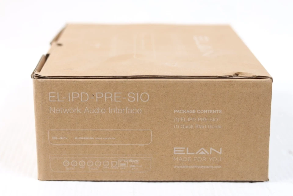 Elan EL-IPD-PRE-SIO Network Audio Interface New u275 - Image 3 of 4