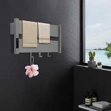 Electric Heated Towel Warmer Rack Wall-Mounted Heated Towel Rack Electric Towel