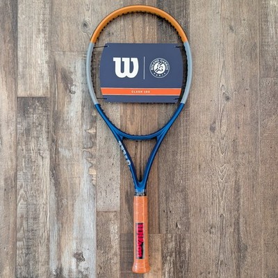 New Wilson Clash 100 Roland Garros Limited Edition Tennis Racquet