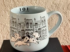 Disney 101 Dalmatians Blue  Mug With Puppies Zrike Brands