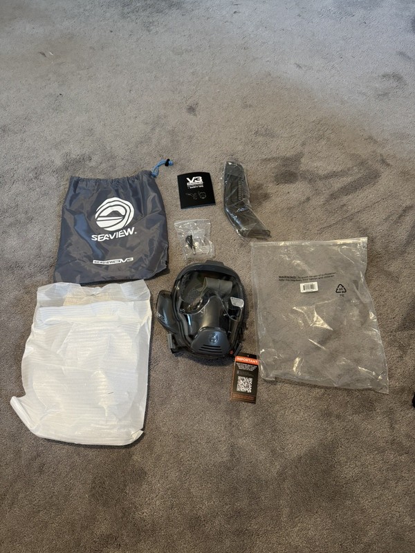 Seaview 180 v3 full face snorkel mask. Brand new! Never Used!