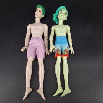Mattel Boy Dolls Monster High G3 Deuce Gorgon Disney Zombies Zed Incomplete