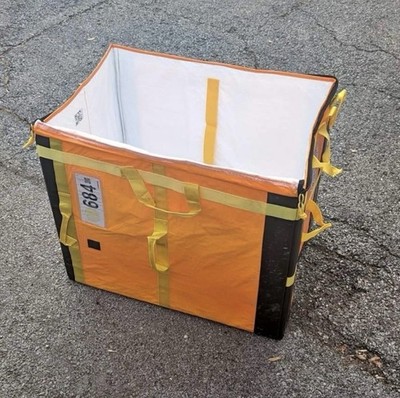 2) AMAZON COURIER LARGE DELIVERY STORAGE BAGS 28x23x20 *2 TOTE