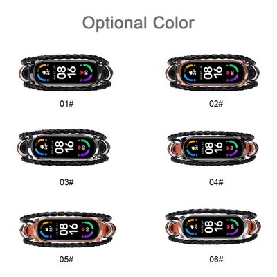 Wrist Strap Replacement For Mi Band 6/6 NFC Mi Band 5 Smart Watch Be MQJK
