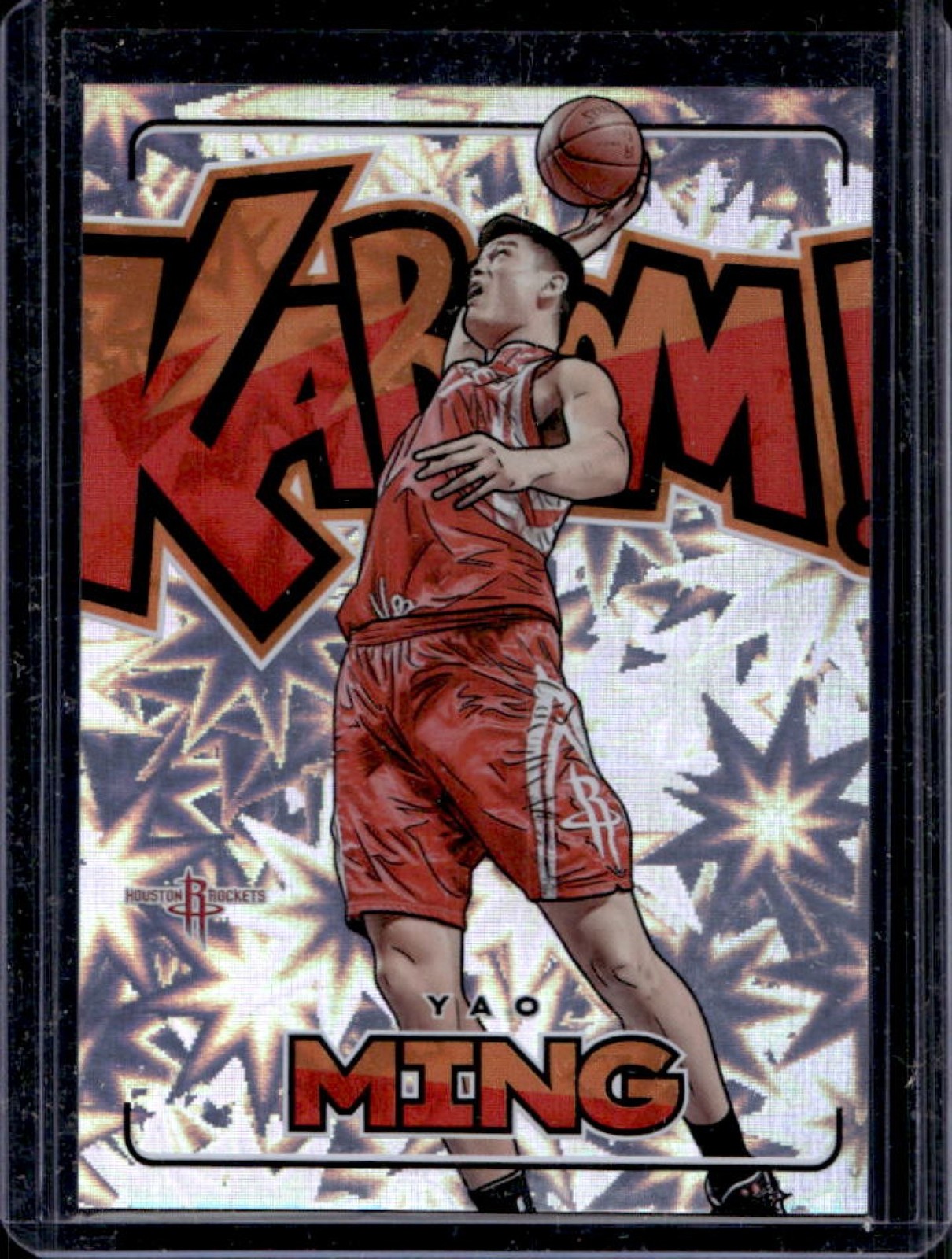 2023-24 Panini Crown Royale Yao Ming Kaboom SSP #10 Rockets