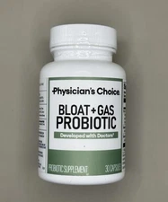 Physician's CHOICE Bloat & Gas Probiotic 5-in-1 Proactive Support + Daily Relief