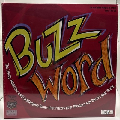 Buzz Word Party Game - Buzzword Patch Products - Family Night Fun Board - Sealed