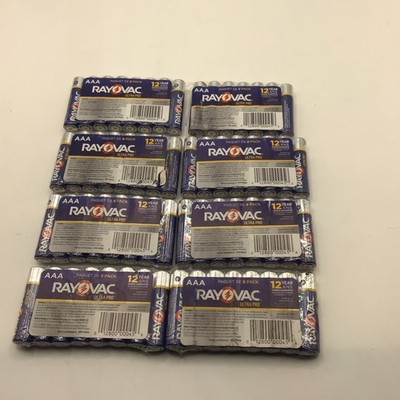 (Lot of 8)Rayovac Ultra Pro 1.5V AAA Alkaline Battery - 24 batteries total R7C