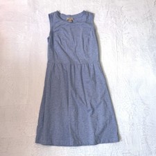 LOFT Womens Metallic Stripe Throw On Tank Dress SZ XS