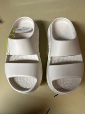 OOFOS OOYEA  Sandal Slide Recovery Sport Footware Unisex Chalk, M8/W10