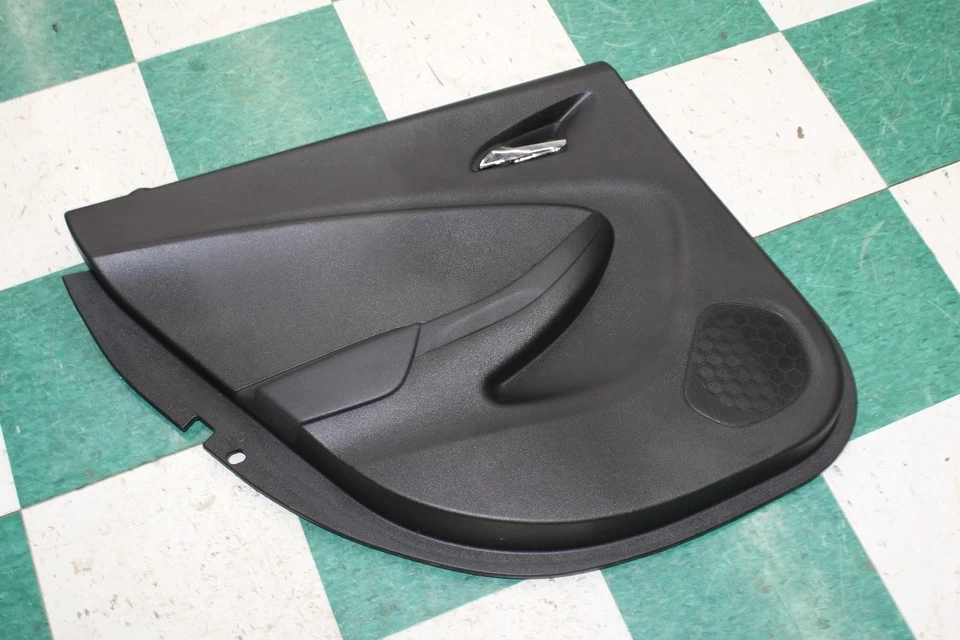 16-19 VOLT Jet Black Leather Driver Rear Door Trim Panel LH LR Left Factory OEM Foto 2 de 4