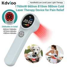 Medical 1760mW Cold Laser Therapy Machine for Arthritis Knee Shoulder Joint Pain