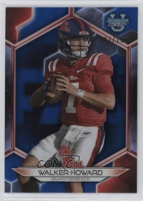 2023 Bowman U Blue Refractor 3/150 Walker Howard #55 3hd