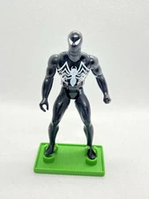 Gulliver Brazil  Black Spider Man Secret Wars Original Stand Ultra Rare N Mattel