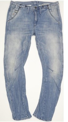 G-Star Arc Navy 3D  Damen Blau Straight Loose Stretch Jeans W28 L32 (99740)