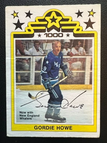 Gordie Howe #1 from 1977-78 O-Pee-Chee WHA