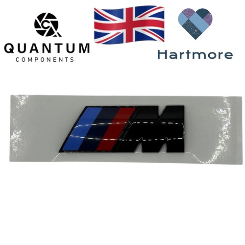 Black M Sport Boot Rear Emblem Sticker Fender Badge for BMW 7.3 x 2.7cm ...