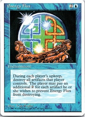 Energy Flux - U - Regular MTG: Fourth Edition 1995 [LP]