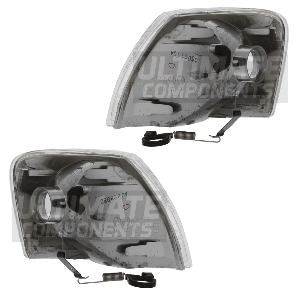 Front Indicator Lights Lamps Volkswagen Passat B5 Estate 1997-2000 Clear 1 Pair - image 2 of 4