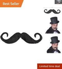 Versatile 5 Handlebar Mustache - Perfect for Western or Detective Costumes
