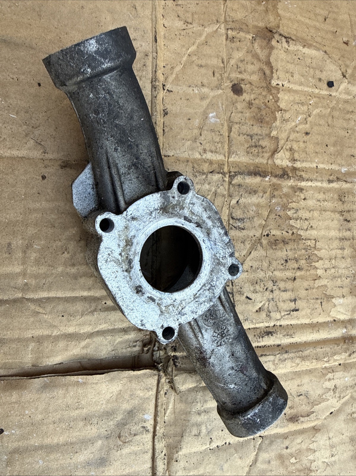 1992-2002 Mercedes R129 W140 6.0L V12 Engine Water Manifold Pipe Thermostat V39