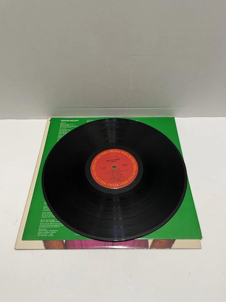 Boz Scaggs - Hits! Vinyl LP 1980 Record Album Columbia FC36841, Original Sleeve Foto 4 de 4