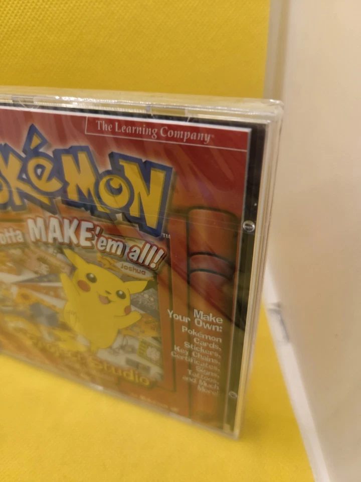 Pokemon Project Studio: Red + Blue  Gotta Make 'Em All PC NEW & Sealed Mattel  - Image 3 of 4