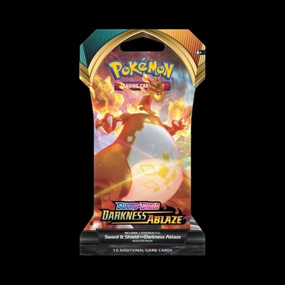 Pokémon Sword&Shield Darkness Ablaze Sleeved Booster-Pack Englisch OVP 